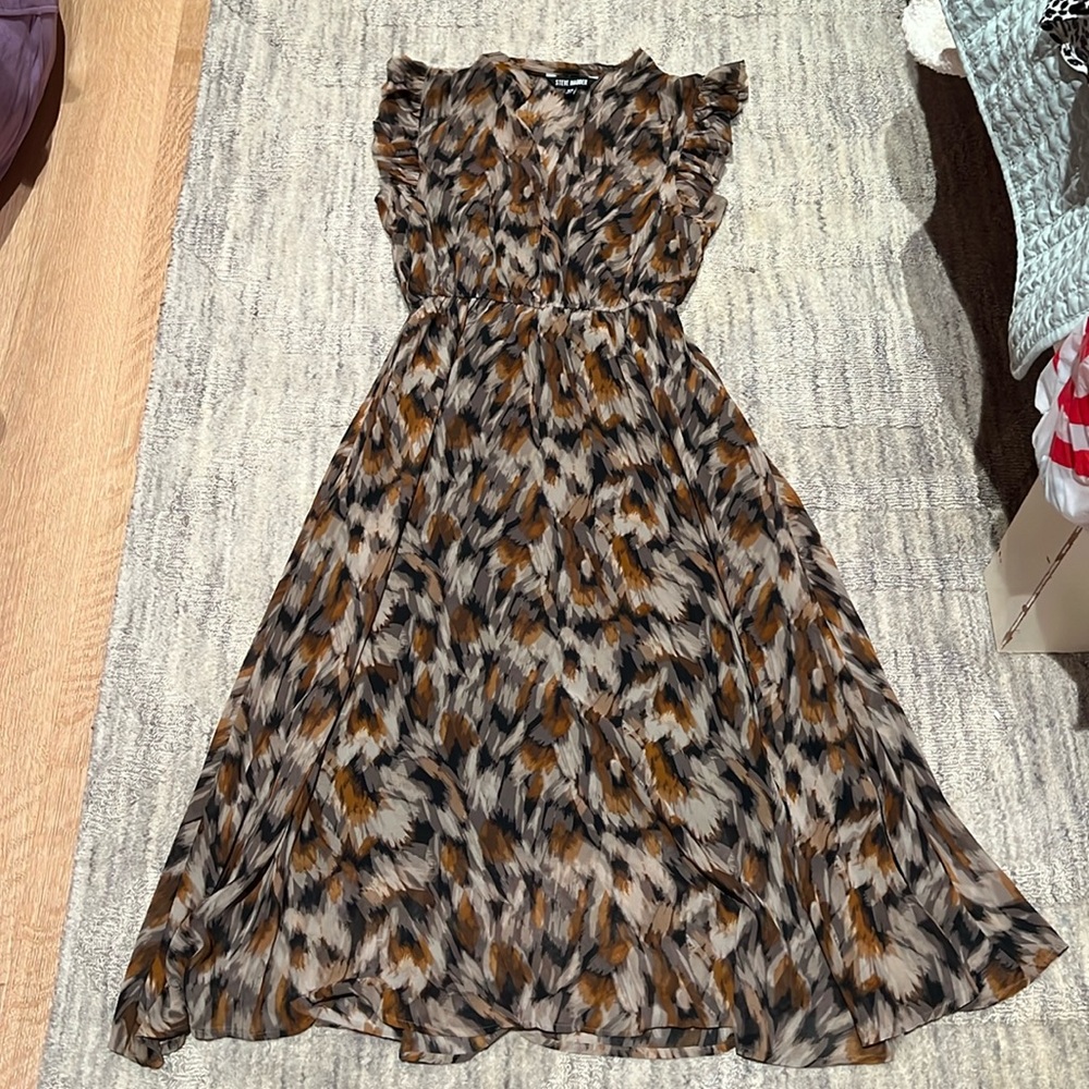 Steve Madden Brown Long Dress